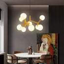 Nordic Gold Moon Chandelier for Living Room, Hotel & Baby - Axyaa Brand