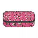 Axyaa Mickey Minnie Pen Pouch: Big Capacity Pencil Case & Makeup Bag for All