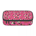 Axyaa Mickey Mouse Pen Case: Large Kawaii Storage Bag for Women Men