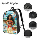 Axyaa Moana School Bag Set: Backpack, Lunch Box, Pencil Box for Students