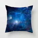 Axyaa Galaxy Geometric Cushion Cover - Colorful Square Pillowcase for Bedroom or Living Room