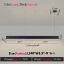 Axyaa Modern LED Pendant Lights - Colorful Splicing Chandelier for Home and Office