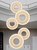 Axyaa Minimalist Pleated Floor Lamp for Living Room Bedroom Study