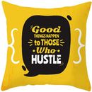 Axyaa Summer Ice Cream Cushion Cover - Yellow Fashion Home Decor