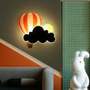 Axyaa Clouds Wall Lamps: Modern Kid's Bedroom Sconce Indoor Lighting