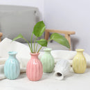 Axyaa Ceramic Mini Vase Set for Nordic Room Decor
