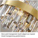 Axyaa Crystal Chandeliers: Luxury Pendant Lights for Dining and Living Room