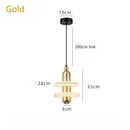 Axyaa Marble LED Pendant Light - Luxe Minimalist Nordic Design