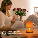 Axyaa Mushroom Mini Lamp with Induction Design - Vibration switch Table Lamp, 350mah Battery