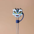 Axyaa Kawaii Silicone Straw Topper Cover for Tumblers & Bottles