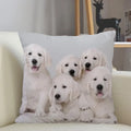 Axyaa Golden Retriever Dog Sofa Pillowcase for home decor