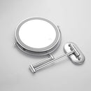 Axyaa LED Trifold Makeup Mirror with USB Charging, Magnifying & Tricolor Dimming