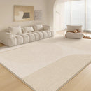 Axyaa Cream Style Carpet, Waterproof, Anti-Slip, Soft Rug