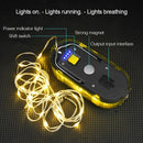 Axyaa LED Camping Light Strip 6.5M Waterproof Outdoor Garden Decoration Lamp