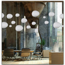 Axyaa Glass Ball LED Pendant Light for Modern Living Room, Bedroom, Kitchen, and Dining Area