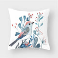 Axyaa Decorative Bird Flower Animal Cushion Covers for Home Decoration