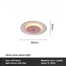 Axyaa Nordic UFO LED Ceiling Light for Modern Minimalist Living Room Decor