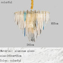 Axyaa Crystal Chandelier for Modern Luxury Living Room and Dining Hall