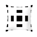 Axyaa Plaid Geometric Wave Stripe Checkerboard Print Throw Pillow Case