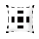 Axyaa Plaid Geometric Wave Stripe Checkerboard Print Throw Pillow Case