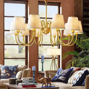 Axyaa Modern LED Chandelier Ceiling Light for Living Room Dining Decor