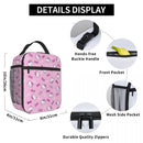 Axyaa Cute Insulated Lunch Bag - Portable Thermal Lunch Box for Girls, School, Travel