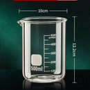 Axyaa High Borosilicate Glass Measuring Cup with Clear Scale for Baking & Laboratory