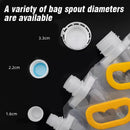 Axyaa Portable Spout Beverage Bag for Travel & Parties