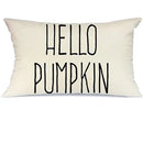 Axyaa Autumn Pumpkin Maple Leaf Decorative Pillowcase 30X50cm