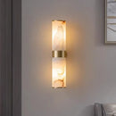 Axyaa Nordic Copper Marble Wall Lamps - High-end, Living Room, Bedroom, Corridor Bedside Lighting