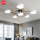 Axyaa Nordic Ceiling Chandeliers in 3 Colors for Home Lighting
