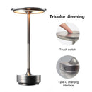 Axyaa Wireless LED Desk Lamp Portable Dimming Touch USB Reading Lamp