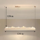 Axyaa LED Pendant Chandeliers for Modern Living Room and Dining Room Lighting