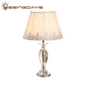 Axyaa Postmodern Crystal Table Lamp | Nordic High-end Decorative Bedroom Desk Lamp