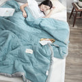Axyaa Cotton Air Conditioning Quilt: Lightweight & Washable Summer Quilt