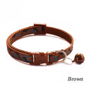 Axyaa Camouflage Pet Collar: Colorful Adjustable Collar with Bell for Dogs & Cats.