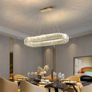 Axyaa Crystal Chandelier Pendant Lamp for Living Room Dining Room Ceiling Light