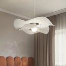 Axyaa Nordic Pleated Fabric Pendant Lights Chandelier Bar LED Hang Lamp