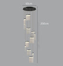 Axyaa Modern LED Chandelier Pendant Light Ceiling Lamp for Dining, Living Room