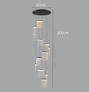 Axyaa Modern LED Pendant Chandelier for Indoor Dining and Living Room Lighting