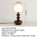 Axyaa Retro Contemporary LED Table Lamp for Living Room Bedroom Study
