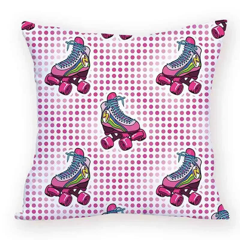 Axyaa Cartoon Animal Food Cushion Cover 45X45CM