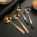 Axyaa Stainless Steel Soup Spoon Kitchen Utensil Set