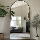 Axyaa Full Length Arch Floor Mirror, 76"x34" for Bedroom or Living Room