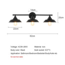 Axyaa Retro Industrial Wall Lamp for Home Living Room Bedroom Lighting