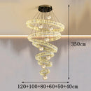 Axyaa Crystal Chandelier Pendant Light for Luxury Living Room & Bedroom	divine lighting for home
