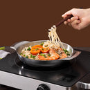 Axyaa Stainless Steel Seafood Rice Pot with Handle, Korean Ramen Cookware