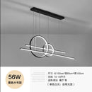 Axyaa Dimmable LED Chandelier for Kitchen Island & Dining, Minimalist Design