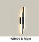 Axyaa LED Copper Line Pipe Wall Sconce with Acrylic Lampshade for Bedroom and Living Room