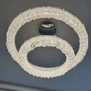 Luxury Crystal Pendant Chandeliers with LED Lights by Axyaa